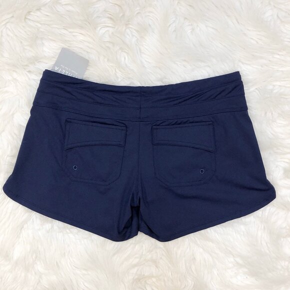 NWT! ATHLETA Fun in the Sun Swim Shorts 413982-16 in Dark Blue S - Picture 8 of 13